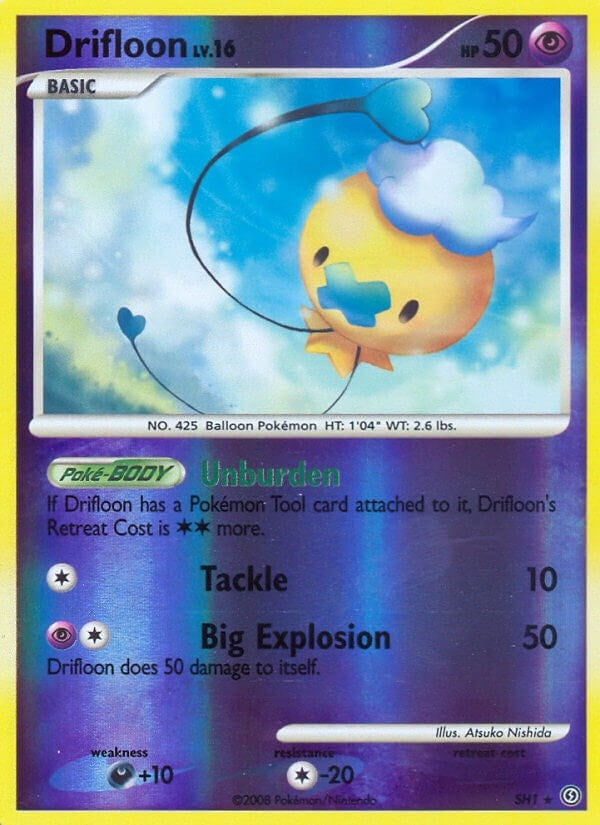 Image for Drifloon (Shiny) (SH1) [Stormfront] - Pokemon