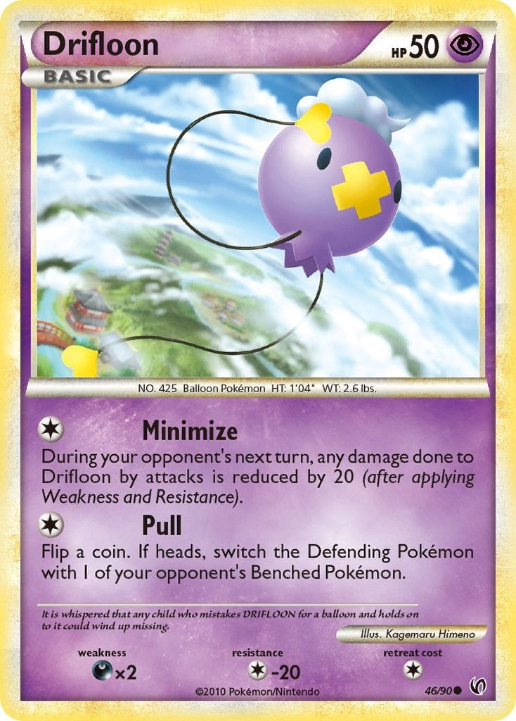 Image for Drifloon (46/90) [Undaunted] - Pokemon