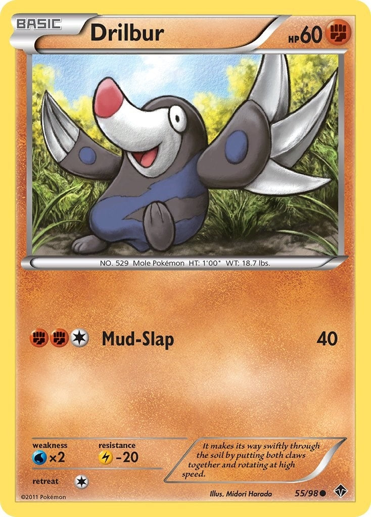 Image for Drilbur (55) (55/98) [Emerging Powers] - Pokemon