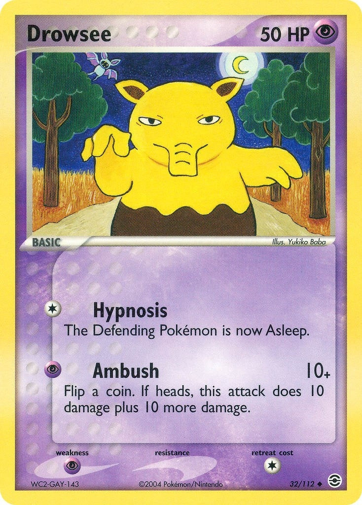 Image for Drowsee (32/112) [FireRed & LeafGreen] - Pokemon