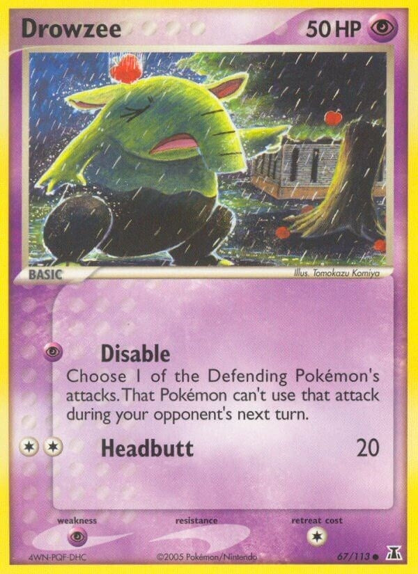 Image for Drowzee (67/113) [Delta Species] - Pokemon