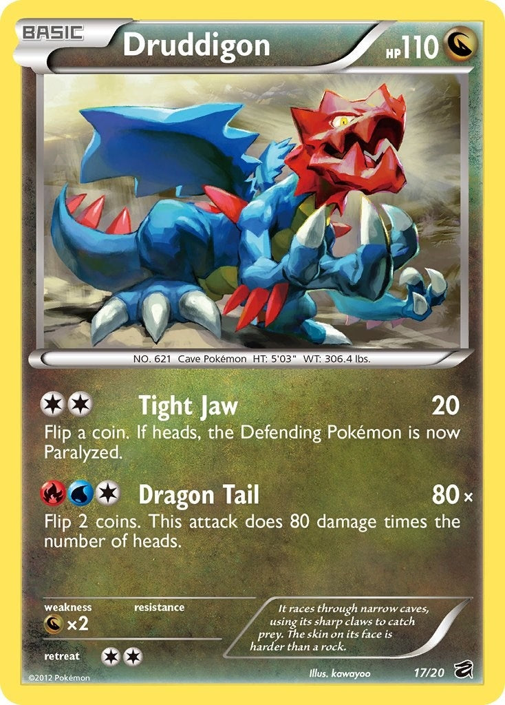 Image for Druddigon (17/20) [Dragon Vault] - Pokemon