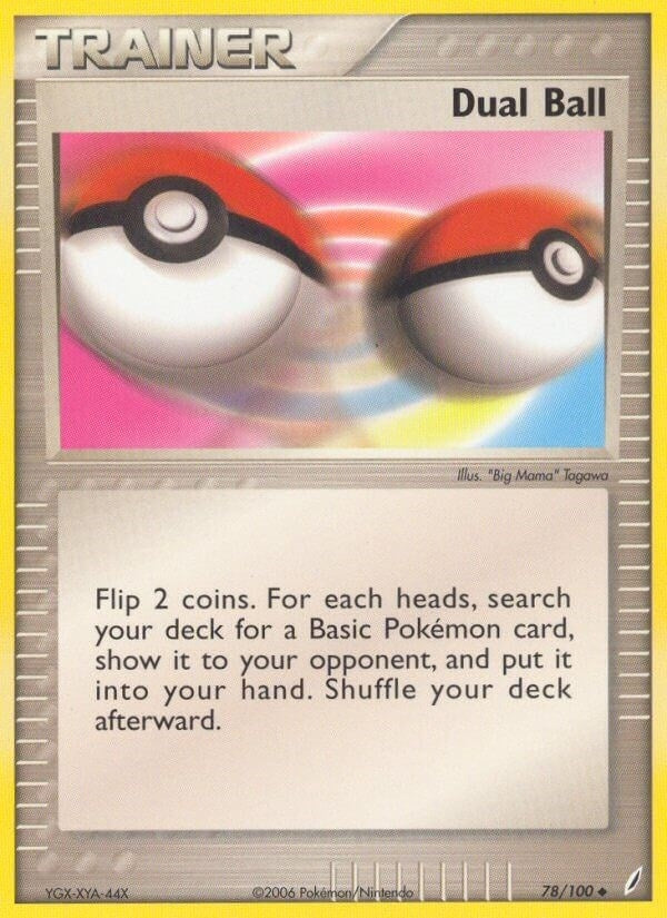 Image for Dual Ball (78/100) [Crystal Guardians] - Pokemon