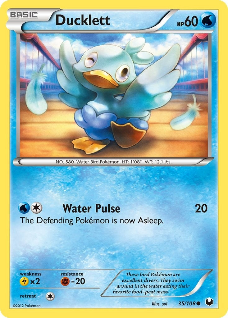 Image for Ducklett (35/108) [Dark Explorers] - Pokemon