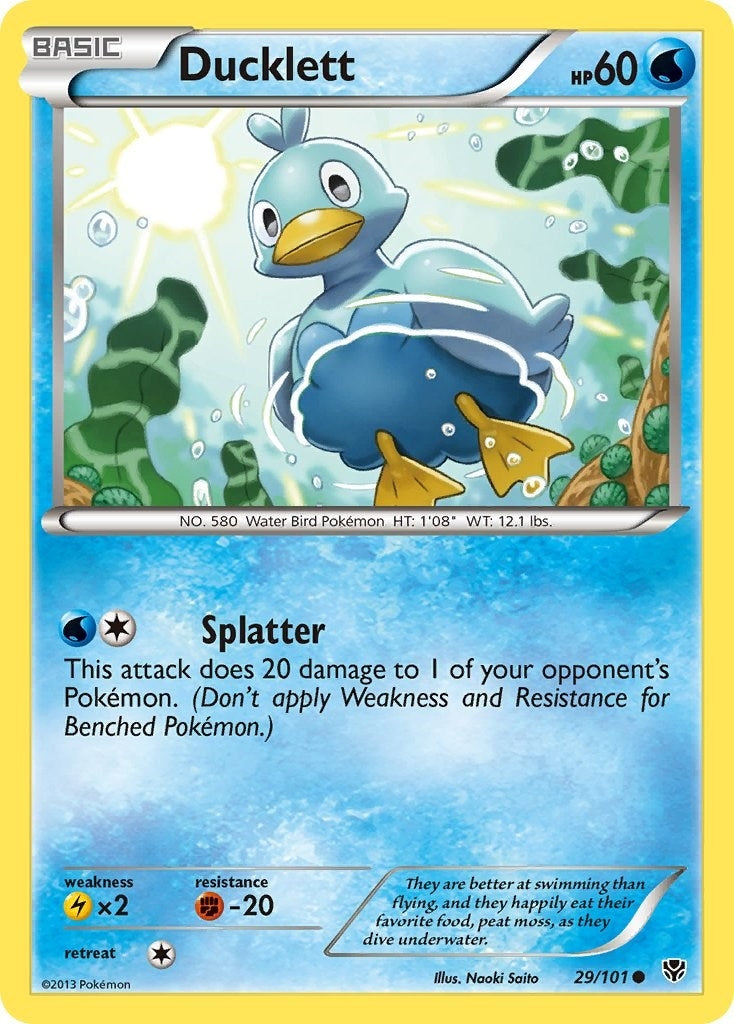 Image for Ducklett (29/101) [Plasma Blast] - Pokemon