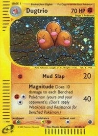 Image for Dugtrio (10) (010/165) [Expedition] - Pokemon