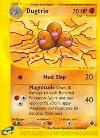 Image for Dugtrio (44) (044/165) [Expedition] - Pokemon
