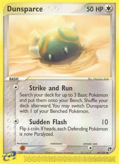 Image for Dunsparce (60/100) [Sandstorm] - Pokemon