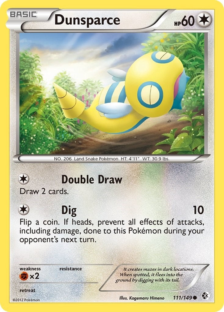 Image for Dunsparce (111/149) [Boundaries Crossed] - Pokemon