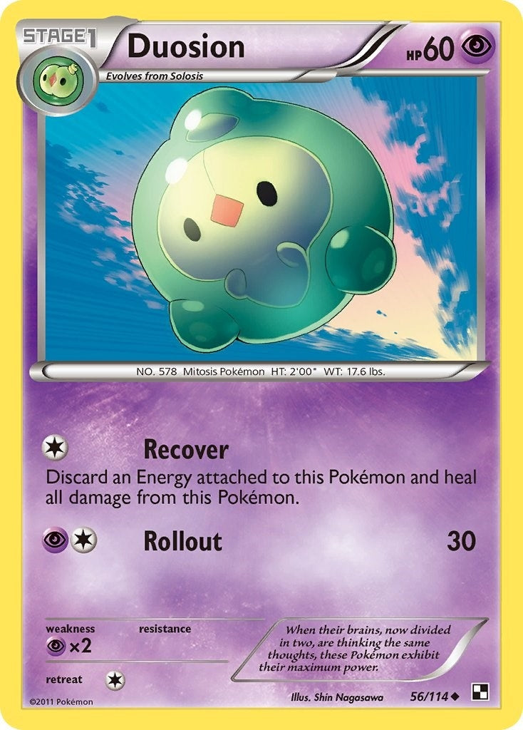Image for Duosion (56/114) [Black and White] - Pokemon