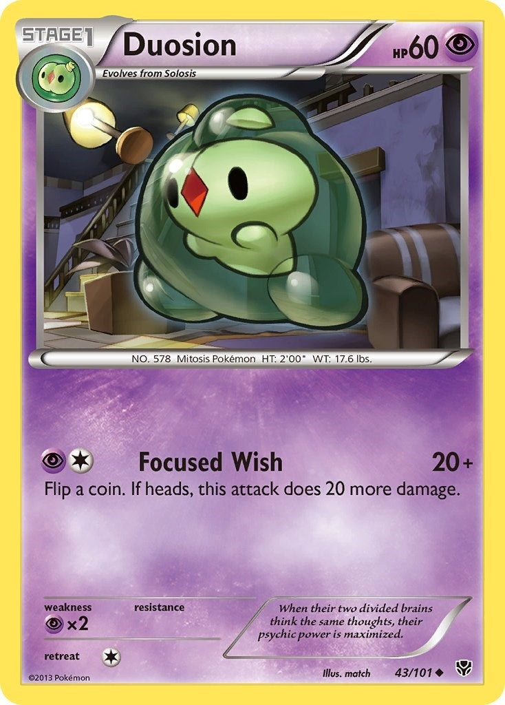 Image for Duosion (43/101) [Plasma Blast] - Pokemon