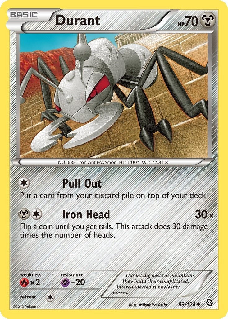 Image for Durant (83/124) [Dragons Exalted] - Pokemon