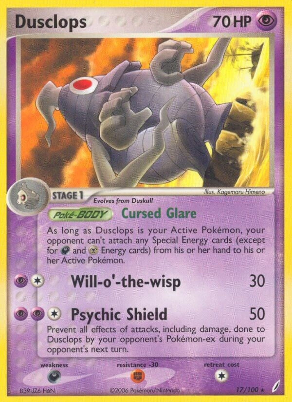 Image for Dusclops (17/100) [Crystal Guardians] - Pokemon