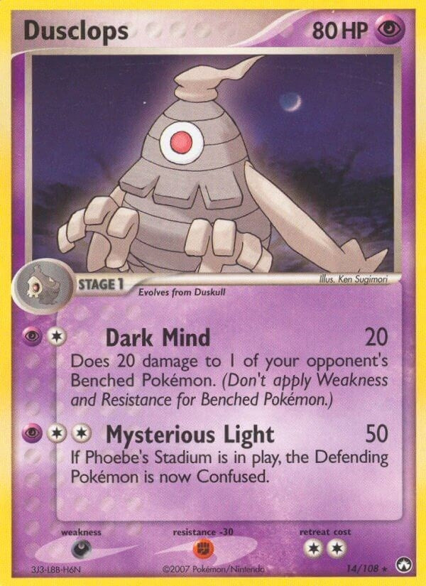 Image for Dusclops (14/108) [Power Keepers] - Pokemon