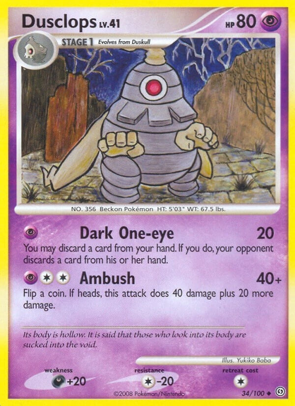 Image for Dusclops (34) (34/100) [Stormfront] - Pokemon