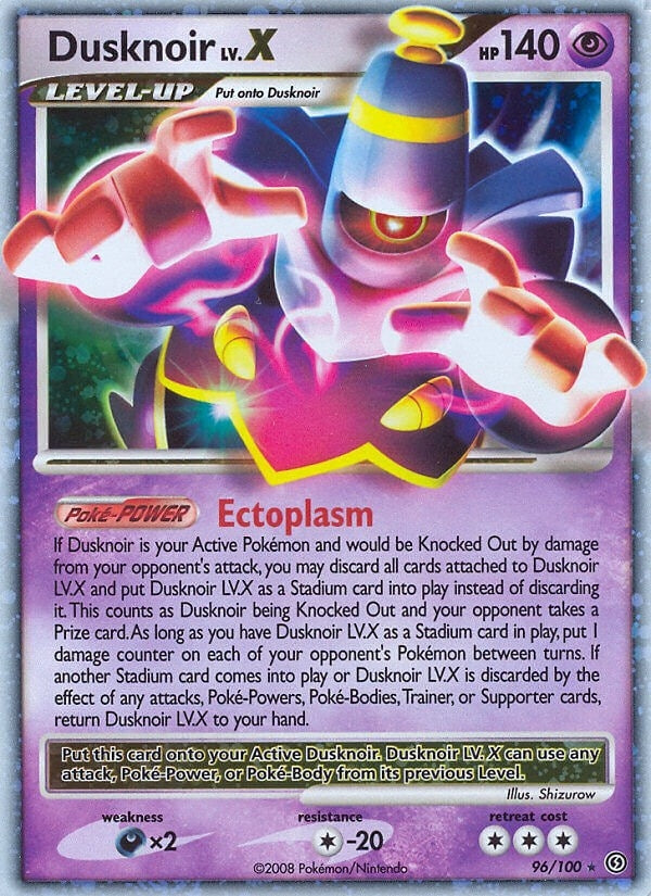 Image for Dusknoir LV.X (96/100) [Stormfront] - Pokemon