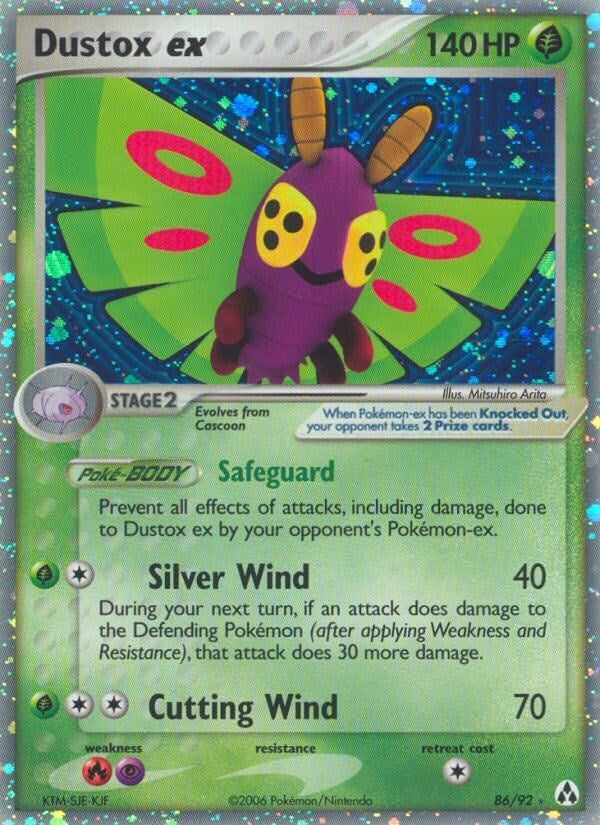 Image for Dustox ex (86/92) [Legend Maker] - Pokemon