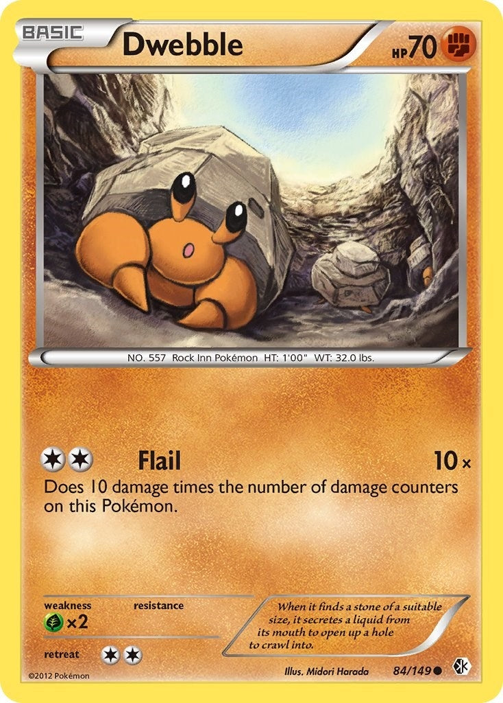 Image for Dwebble (84/149) [Boundaries Crossed] - Pokemon