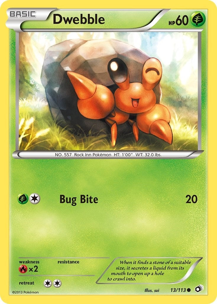 Image for Dwebble (13/113) [Legendary Treasures] - Pokemon