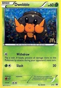 Image for Dwebble (003/012) [McDonald's Promos 2012] - Pokemon