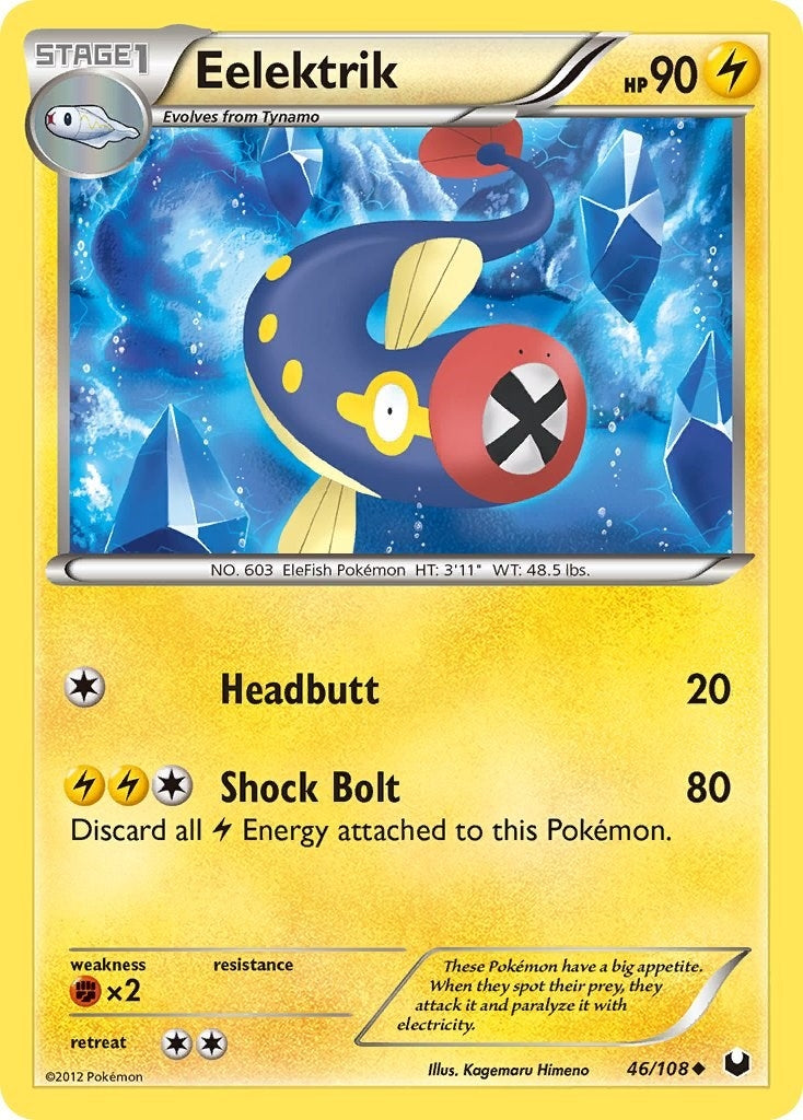 Image for Eelektrik (46/108) [Dark Explorers] - Pokemon