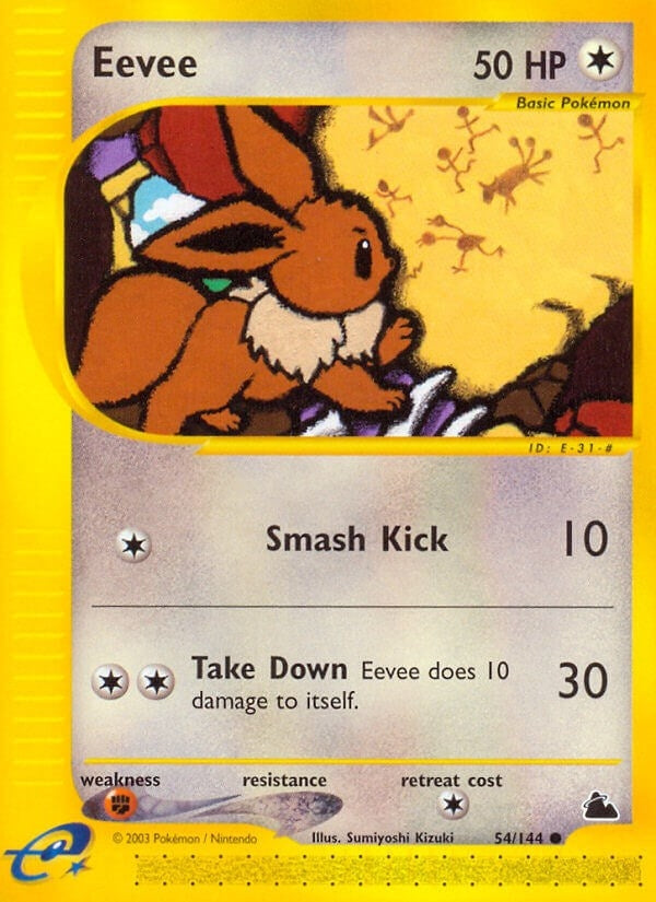 Image for Eevee (054/144) [Skyridge] - Pokemon