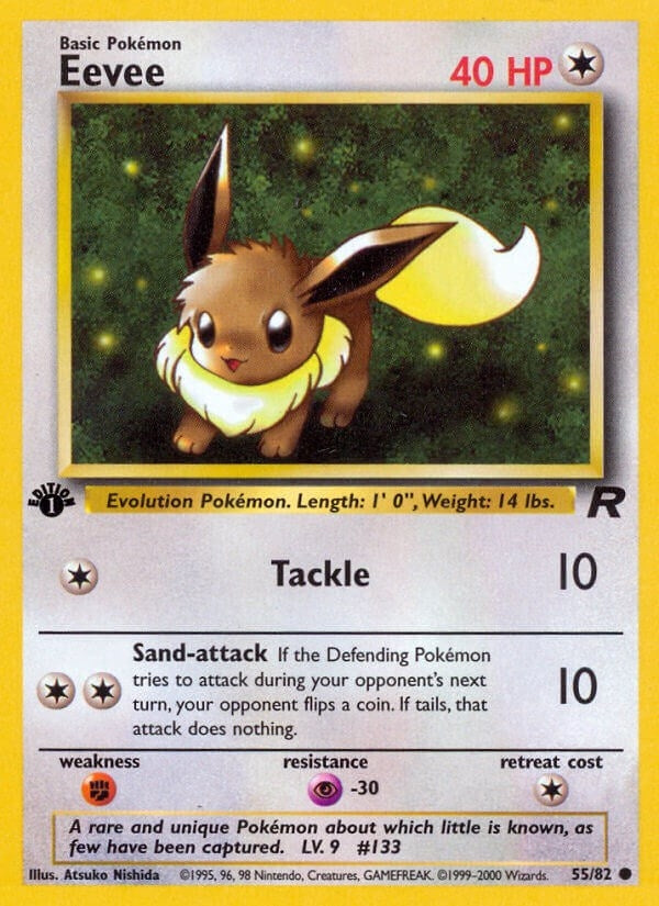 Image for Eevee (55/82) [Team Rocket] - Pokemon