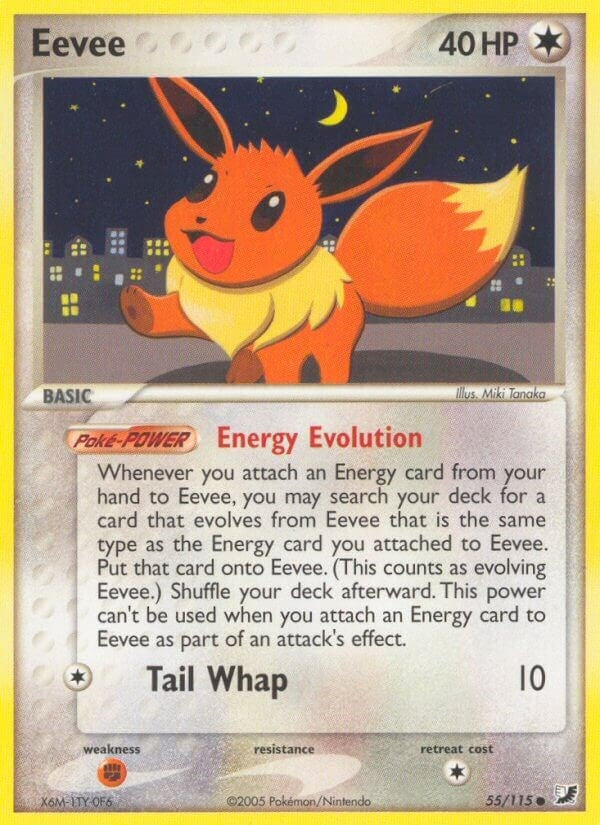 Image for Eevee (55/115) [Unseen Forces] - Pokemon