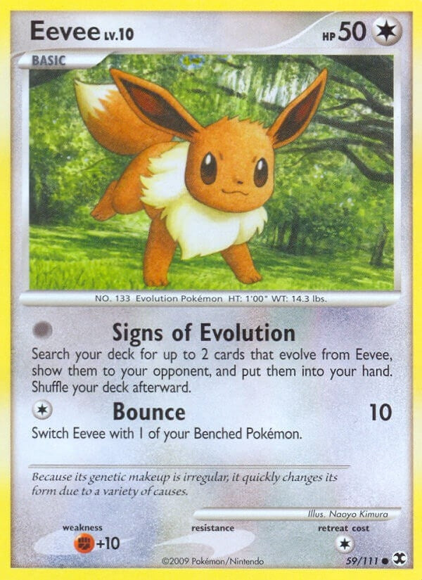 Image for Eevee (59/111) [Rising Rivals] - Pokemon
