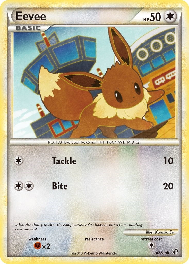 Image for Eevee (47) (47/90) [Undaunted] - Pokemon