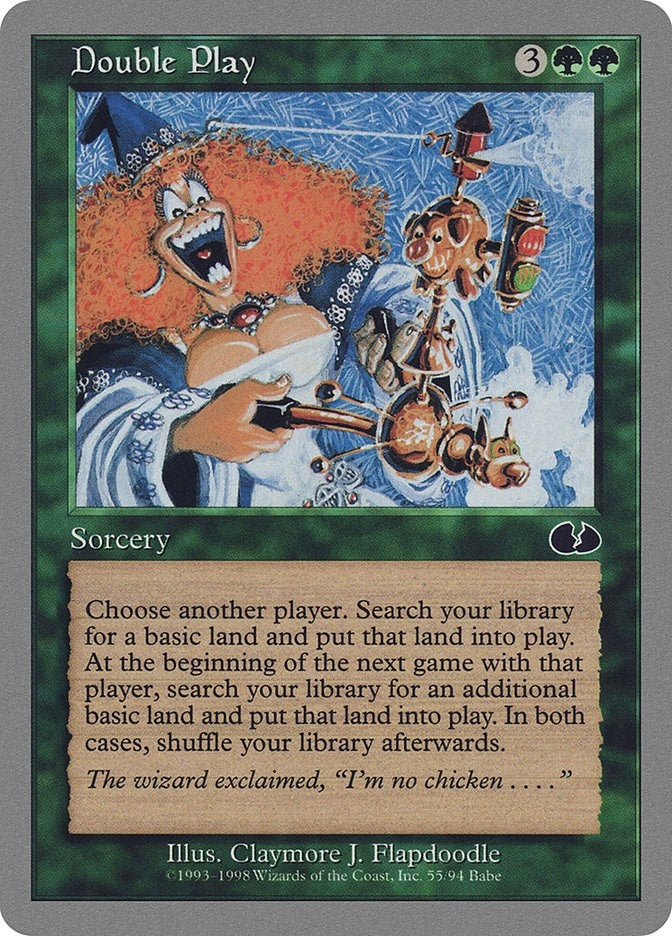 Image for Double Play (55) [Unglued] - Magic: The Gathering