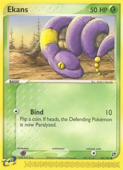 Image for Ekans (64/100) [Sandstorm] - Pokemon