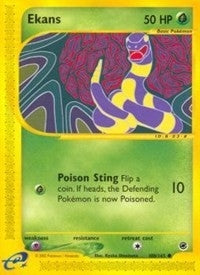 Image for Ekans (108/165) [Expedition] - Pokemon
