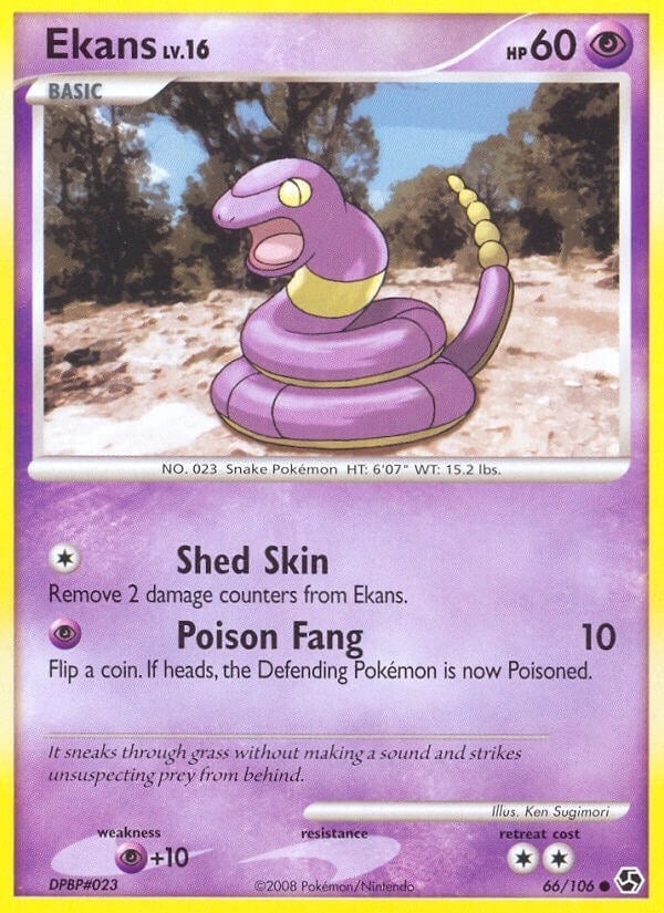 Image for Ekans (66/106) [Great Encounters] - Pokemon