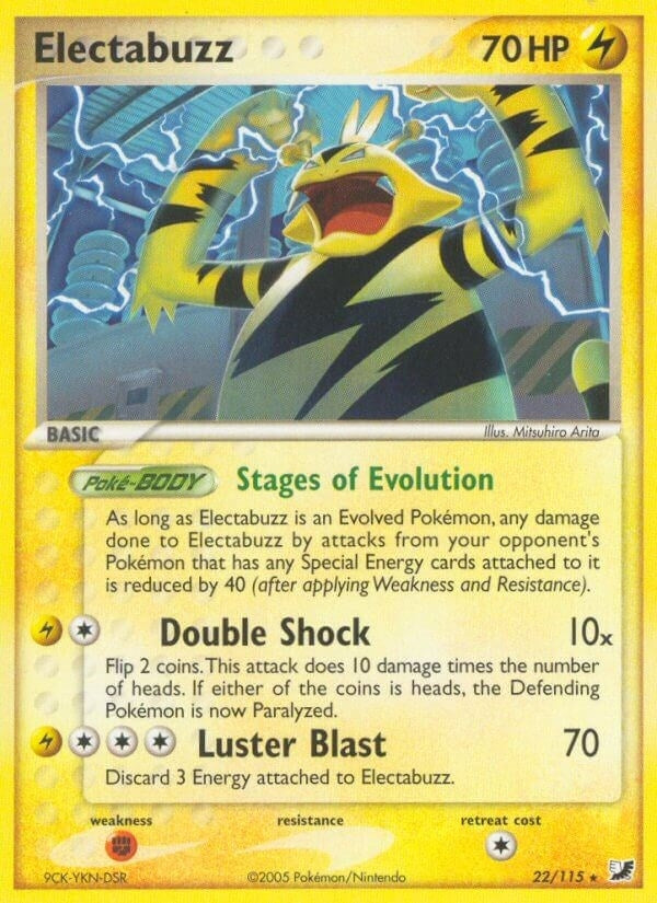 Image for Electabuzz (22/115) [Unseen Forces] - Pokemon