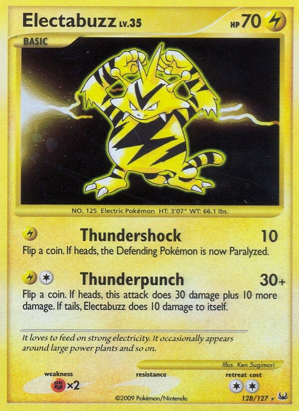 Image for Electabuzz (128/127) [Platinum] - Pokemon