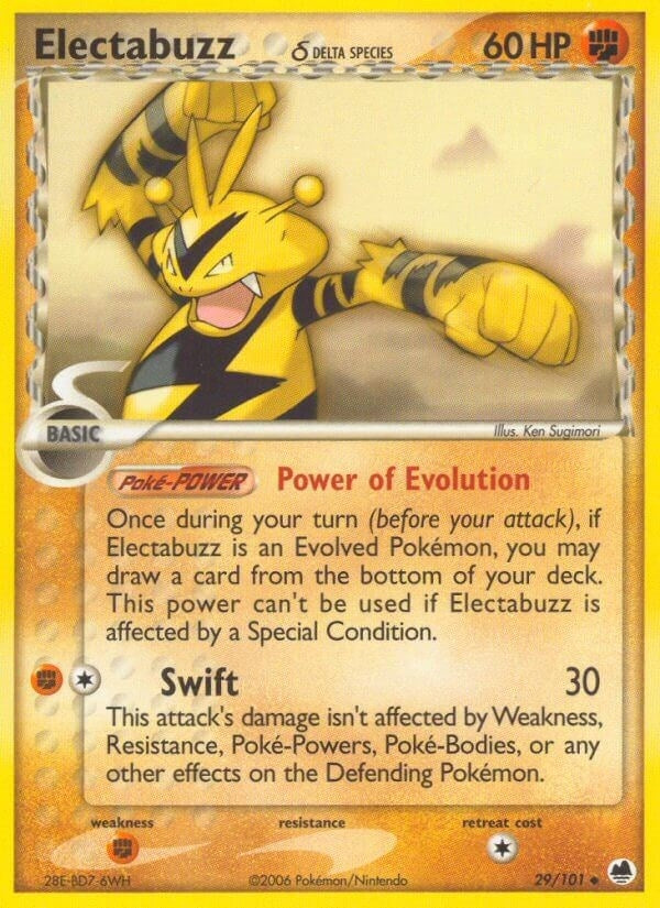 Image for Electabuzz (Delta Species) (29/101) [Dragon Frontiers] - Pokemon
