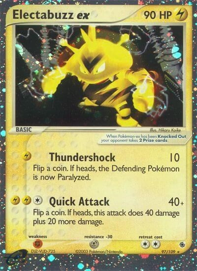 Image for Electabuzz ex (97/109) [Ruby and Sapphire] - Pokemon