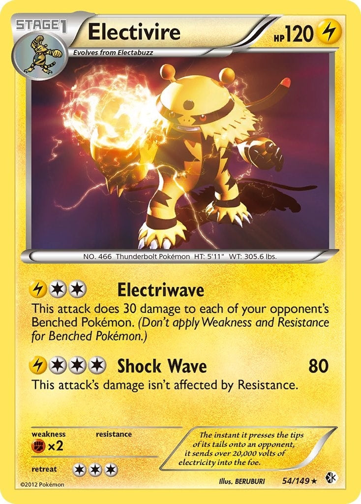 Image for Electivire (54/149) [Boundaries Crossed] - Pokemon