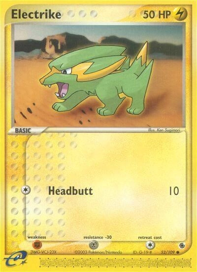 Image for Electrike (52/109) [Ruby and Sapphire] - Pokemon
