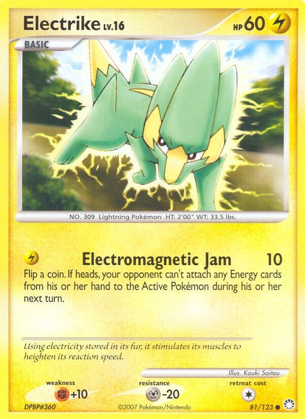 Image for Electrike (81/123) [Mysterious Treasures] - Pokemon