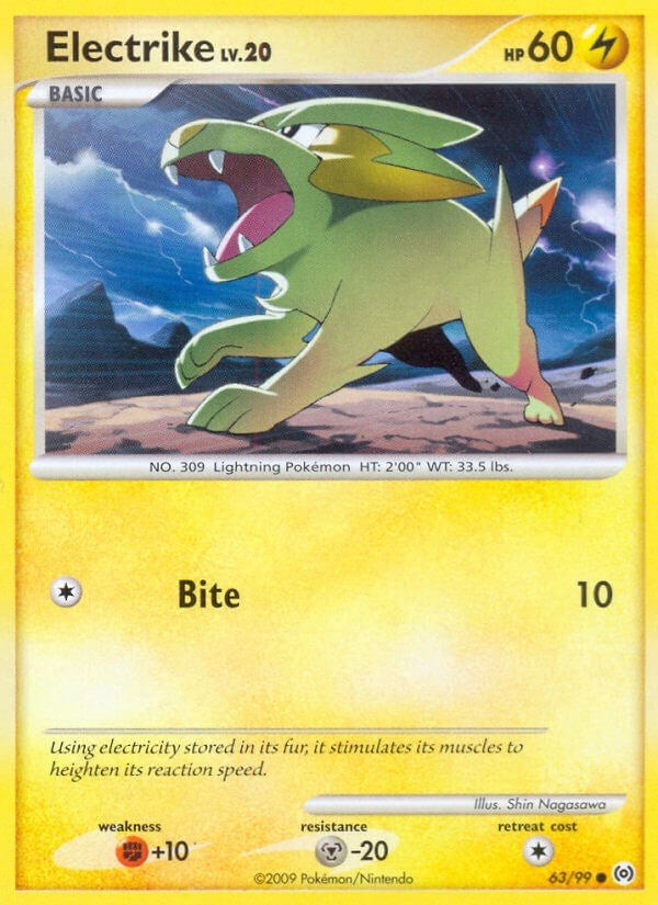 Image for Electrike (63) (63/99) [Arceus] - Pokemon