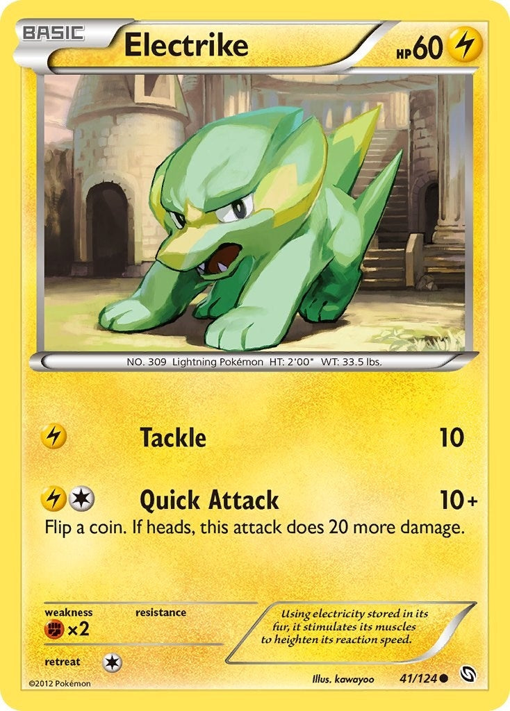 Image for Electrike (41) (41/124) [Dragons Exalted] - Pokemon