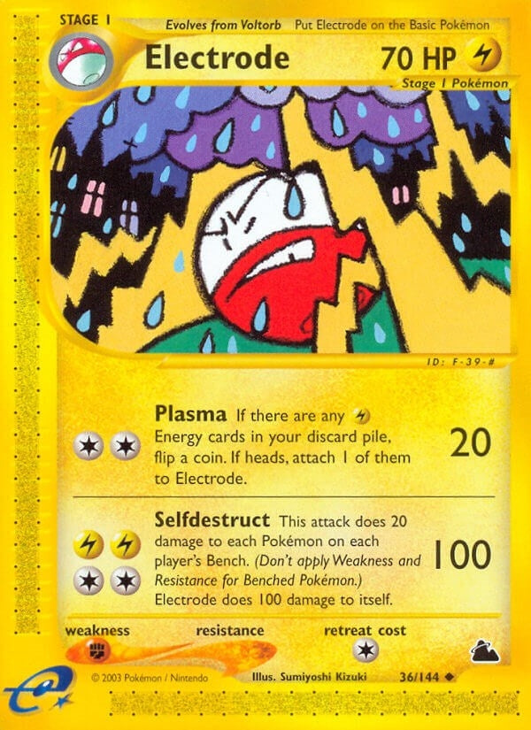 Image for Electrode (036/144) [Skyridge] - Pokemon