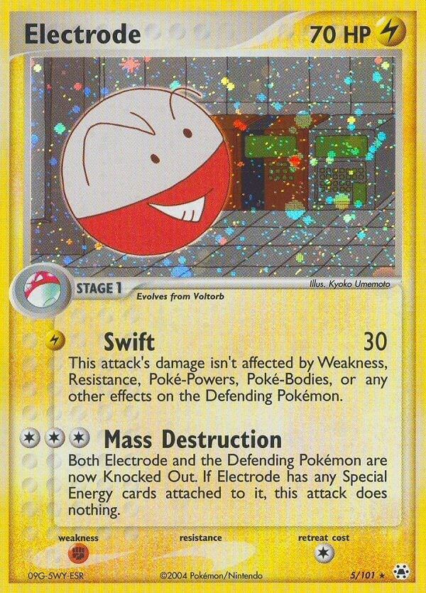 Image for Electrode (5/101) [Hidden Legends] - Pokemon