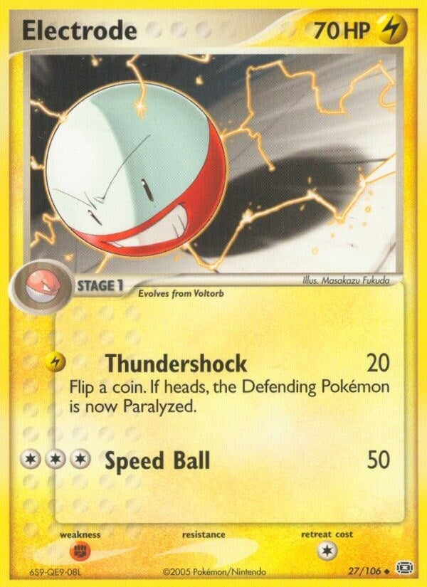 Image for Electrode (27/106) [Emerald] - Pokemon