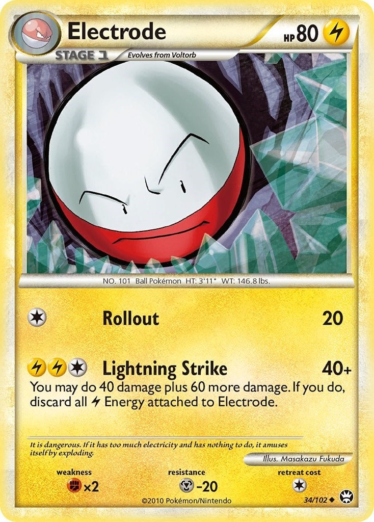 Image for Electrode (34/102) [Triumphant] - Pokemon