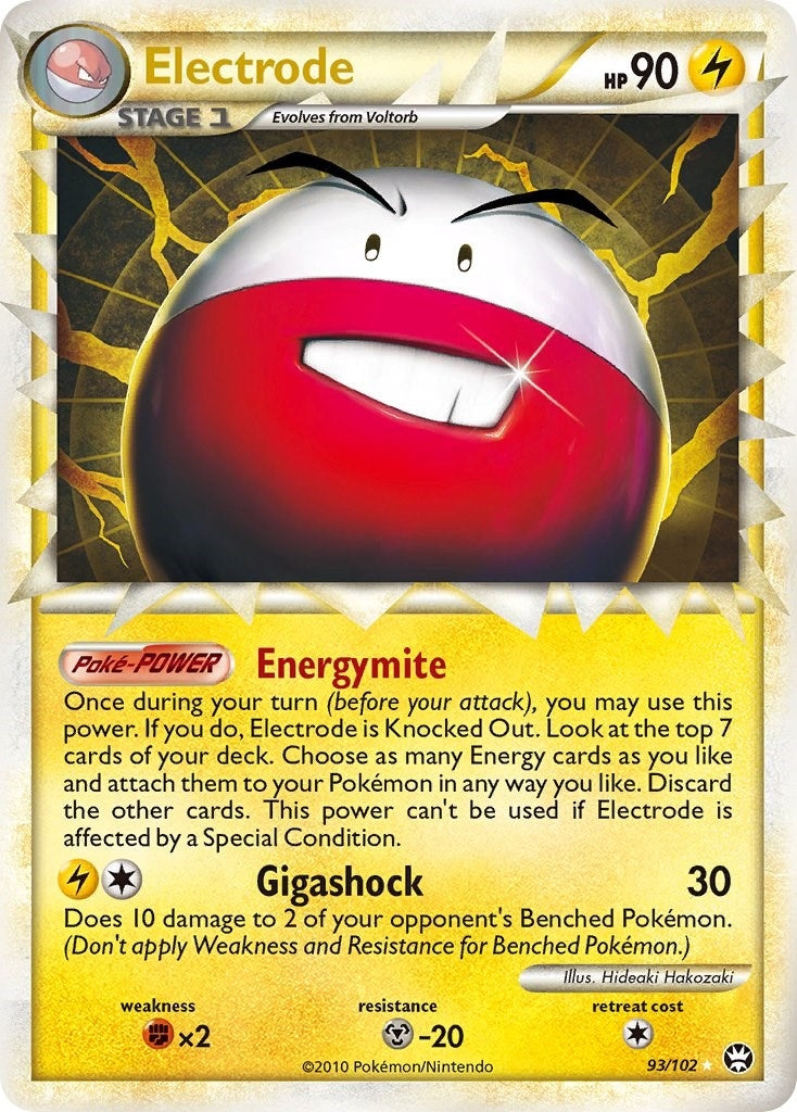 Image for Electrode (Prime) (93/102) [Triumphant] - Pokemon
