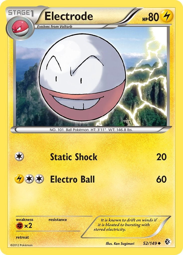 Image for Electrode (52/149) [Boundaries Crossed] - Pokemon