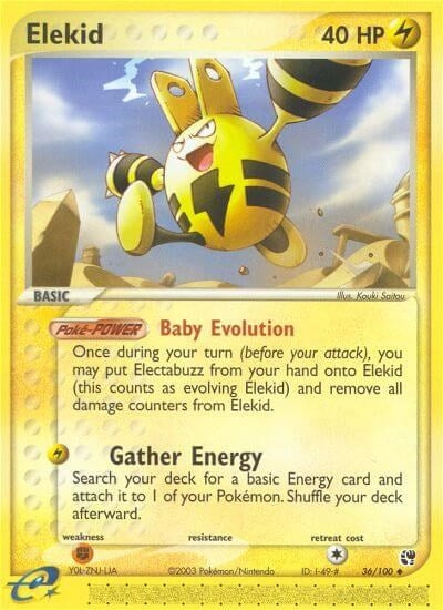 Image for Elekid (36/100) [Sandstorm] - Pokemon